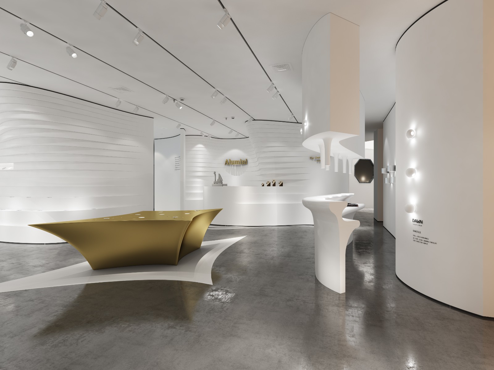 锡沪壹号 灯光展厅