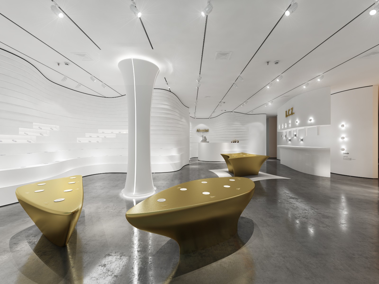 锡沪壹号 灯光展厅