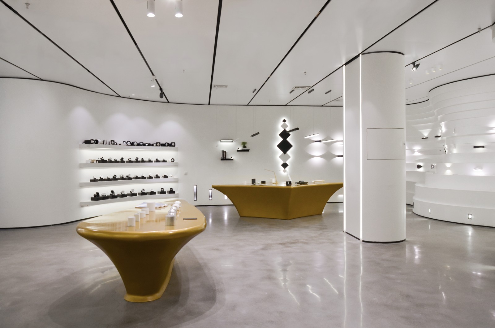 锡沪壹号 灯光展厅