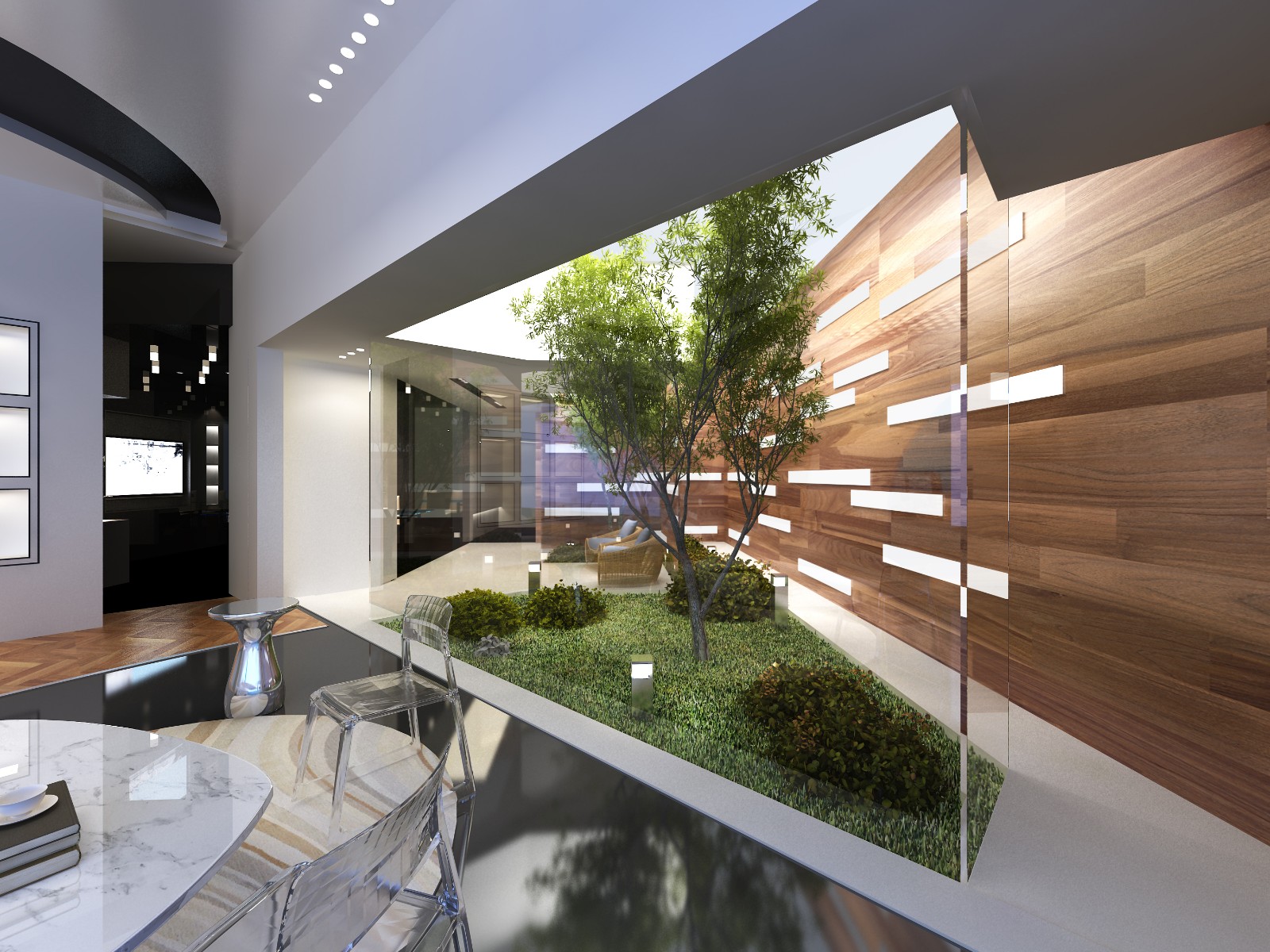 锡沪壹号 灯光展厅