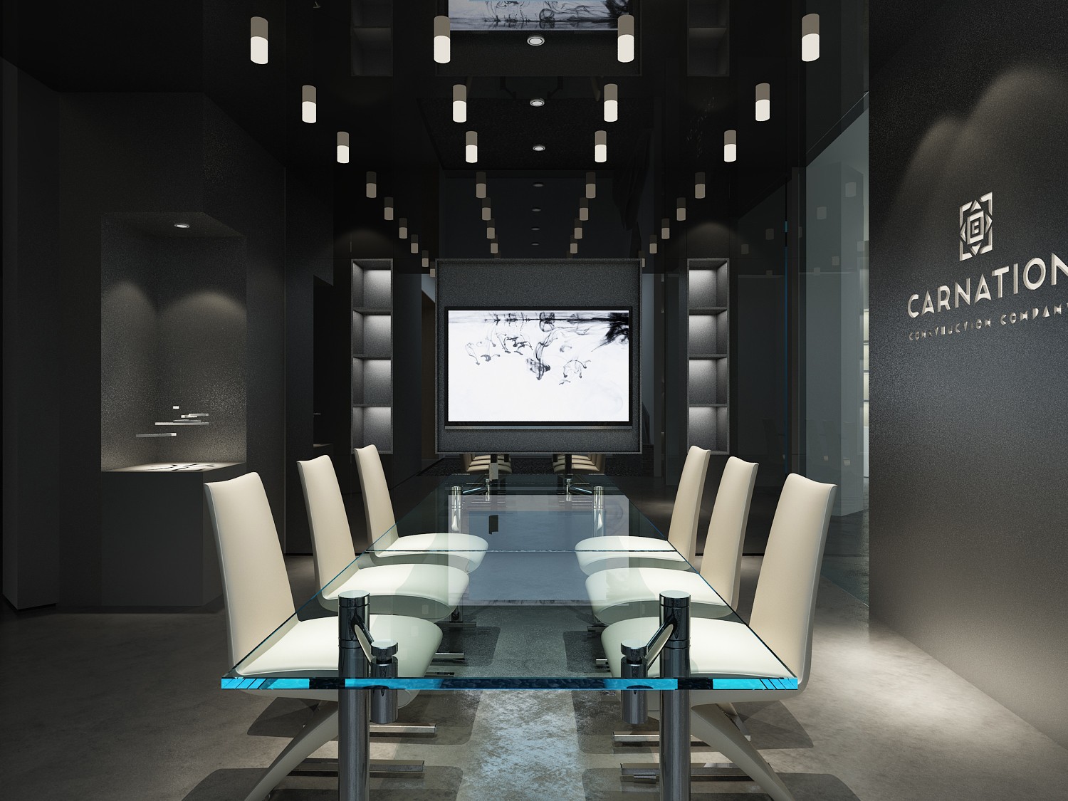 锡沪壹号 灯光展厅